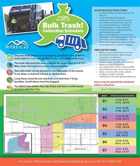 We have many products and services available in Buckeye and the nearby area from regularly scheduled recycling and trash pickup to dumpster rentals and more. . Bulk pickup buckeye az